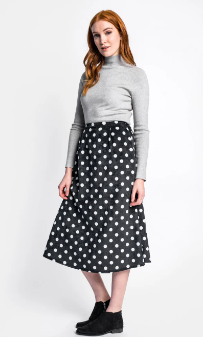 Pull à col rond avec fermeture éclair sur le côté