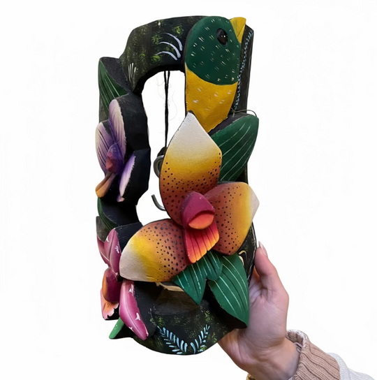 Costa Rican Balsa Wood Mask - Small