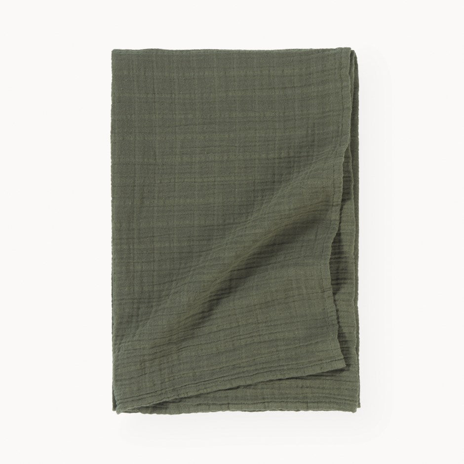 Solid Muslin Baby Blanket