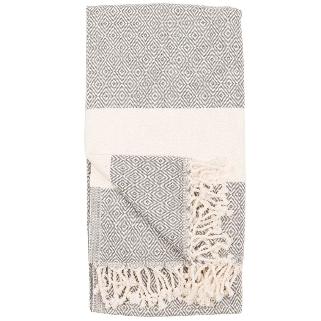 Serviette Turque - Diamant - Marine