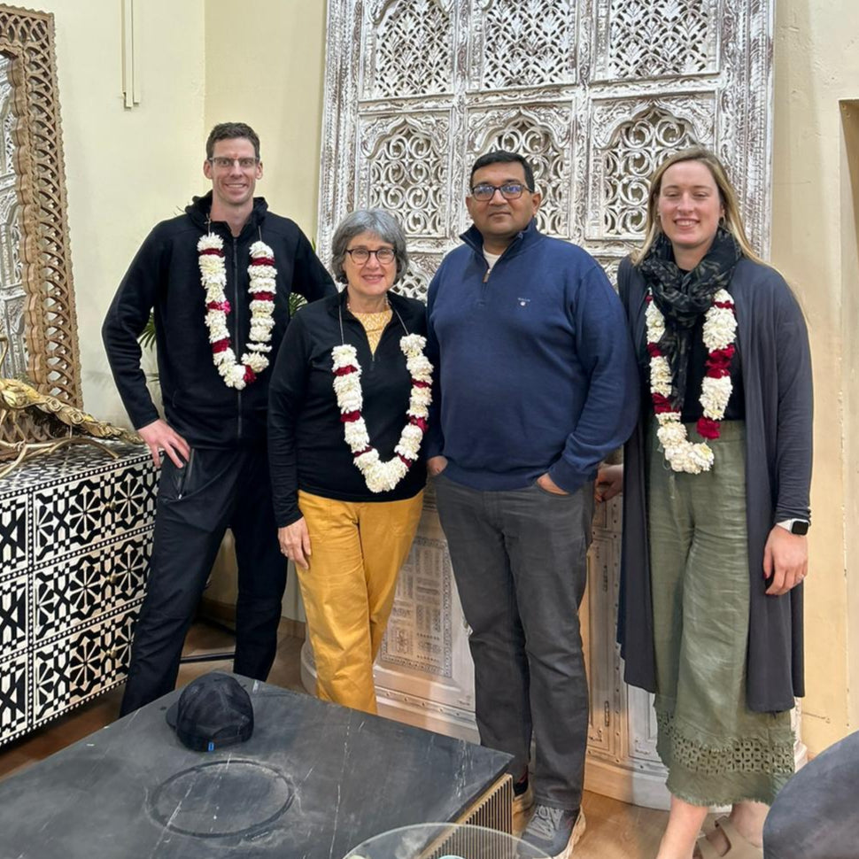 Large Handcrafted Rajasthani Wooden Panel