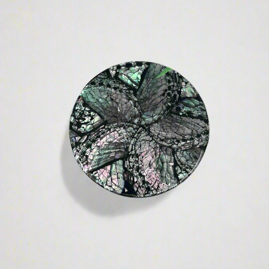 Inlaid Shell Coaster