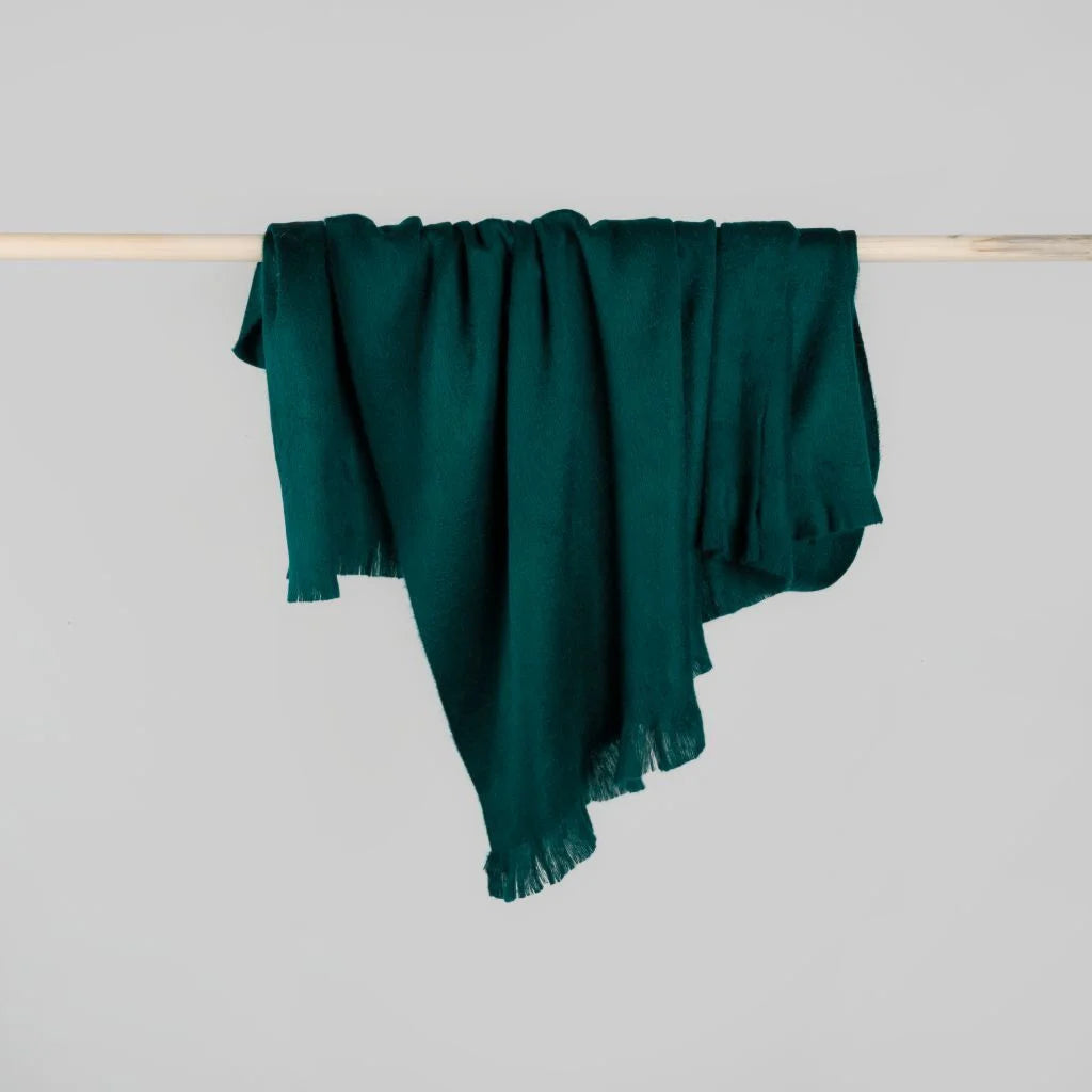 Alpaca Throw - Forest