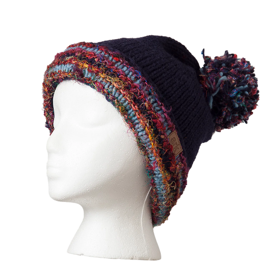 Mariposa Pompom Hat