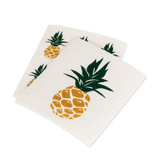 Swedish Dishcloth - Pineapple - Set of 2