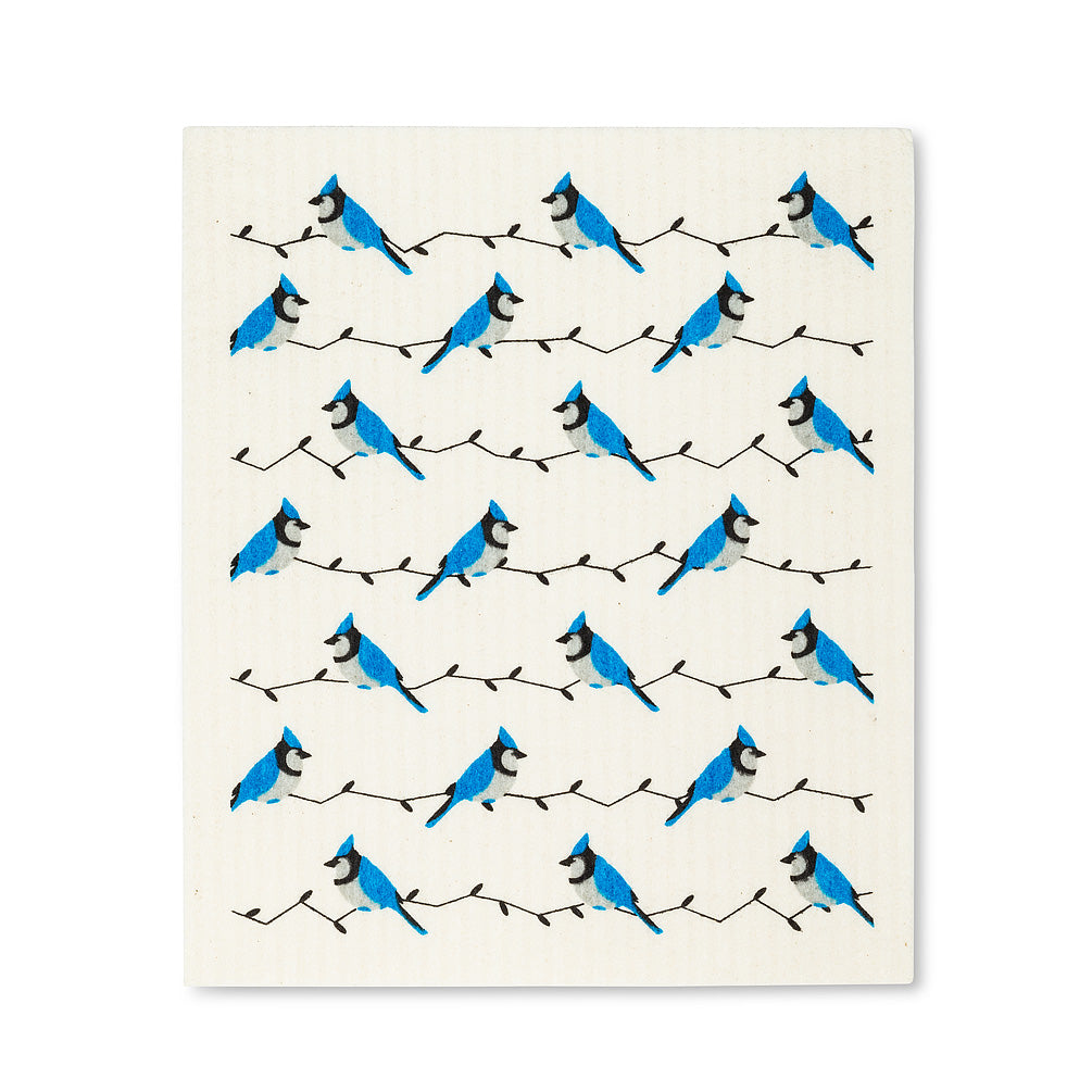 Swedish Dishcloth - Blue Jay - Set of 2