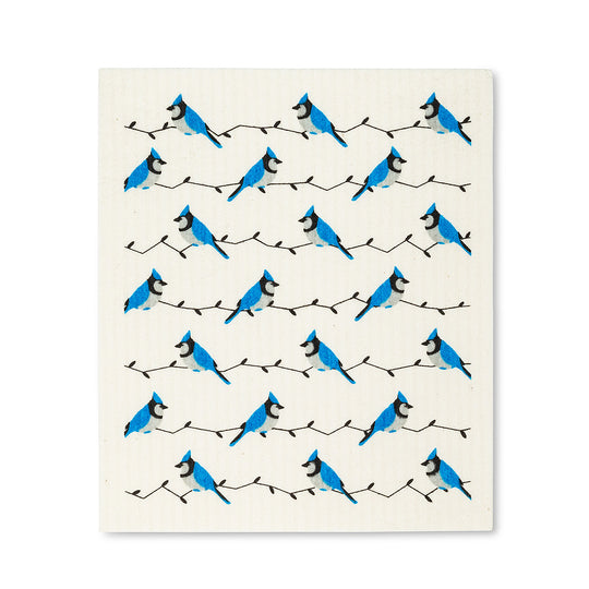 Swedish Dishcloth - Blue Jay - Set of 2