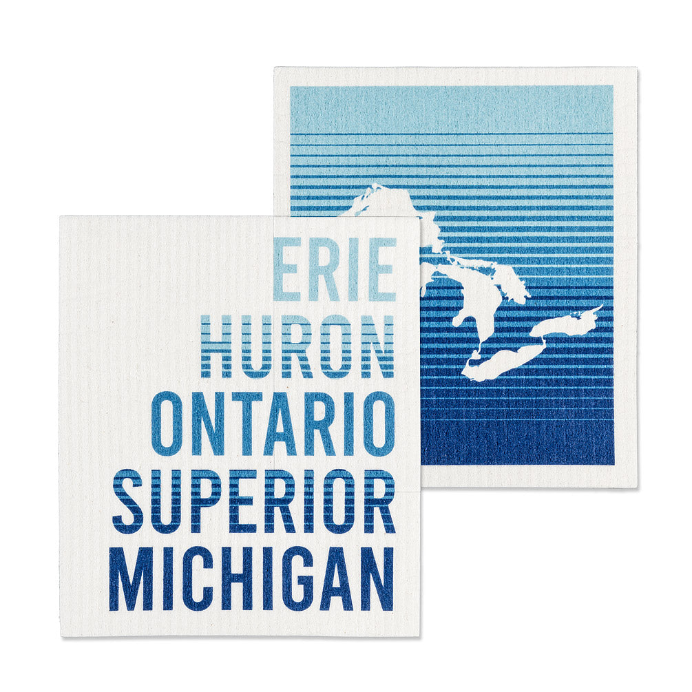 Swedish Dishcloth - Great Lakes - Set of 2