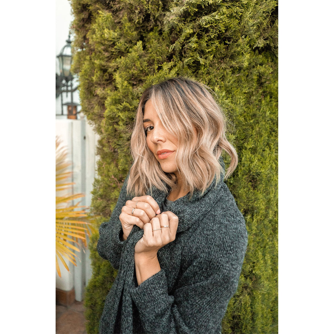Mia Alpaca Sweater - Dark Grey