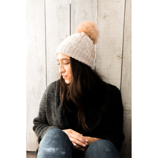 Mia Alpaca Sweater - Dark Grey