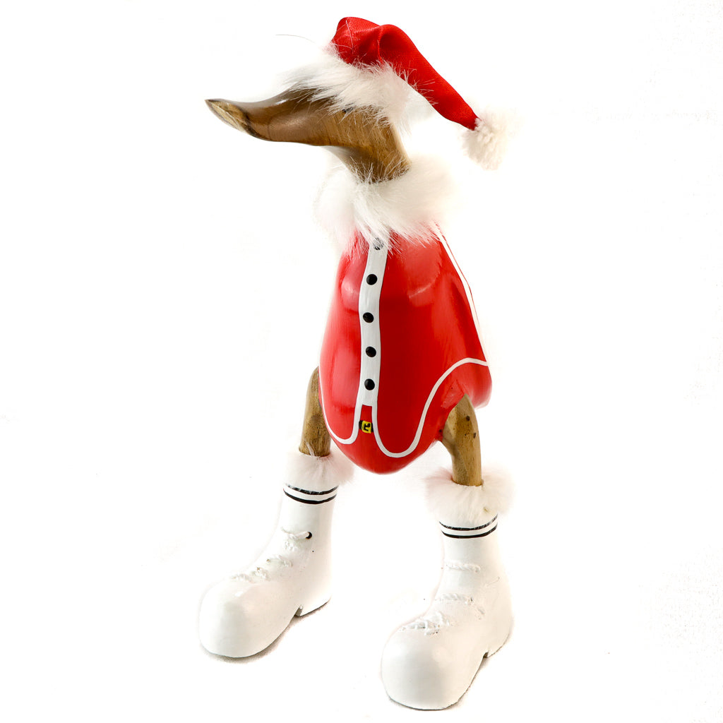 Bamboo Root Mrs. Claus Duck