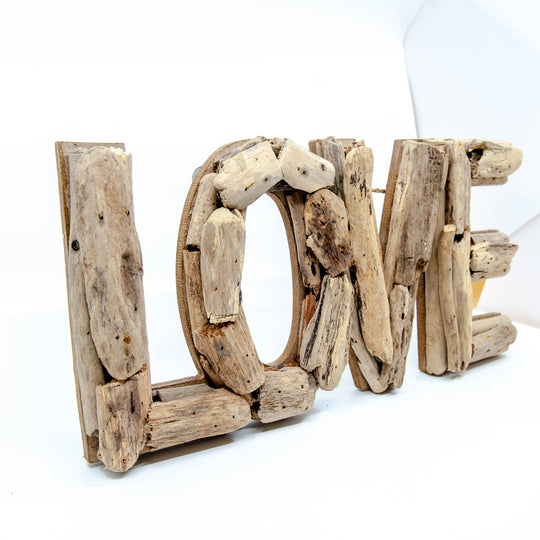 Enseigne "Amour" en Diftwood