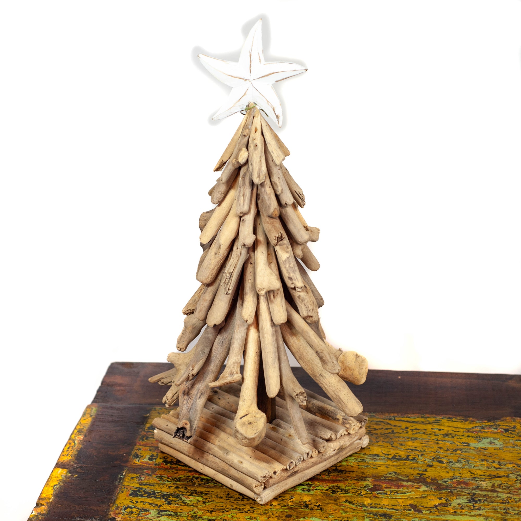 Driftwood Tree with Star