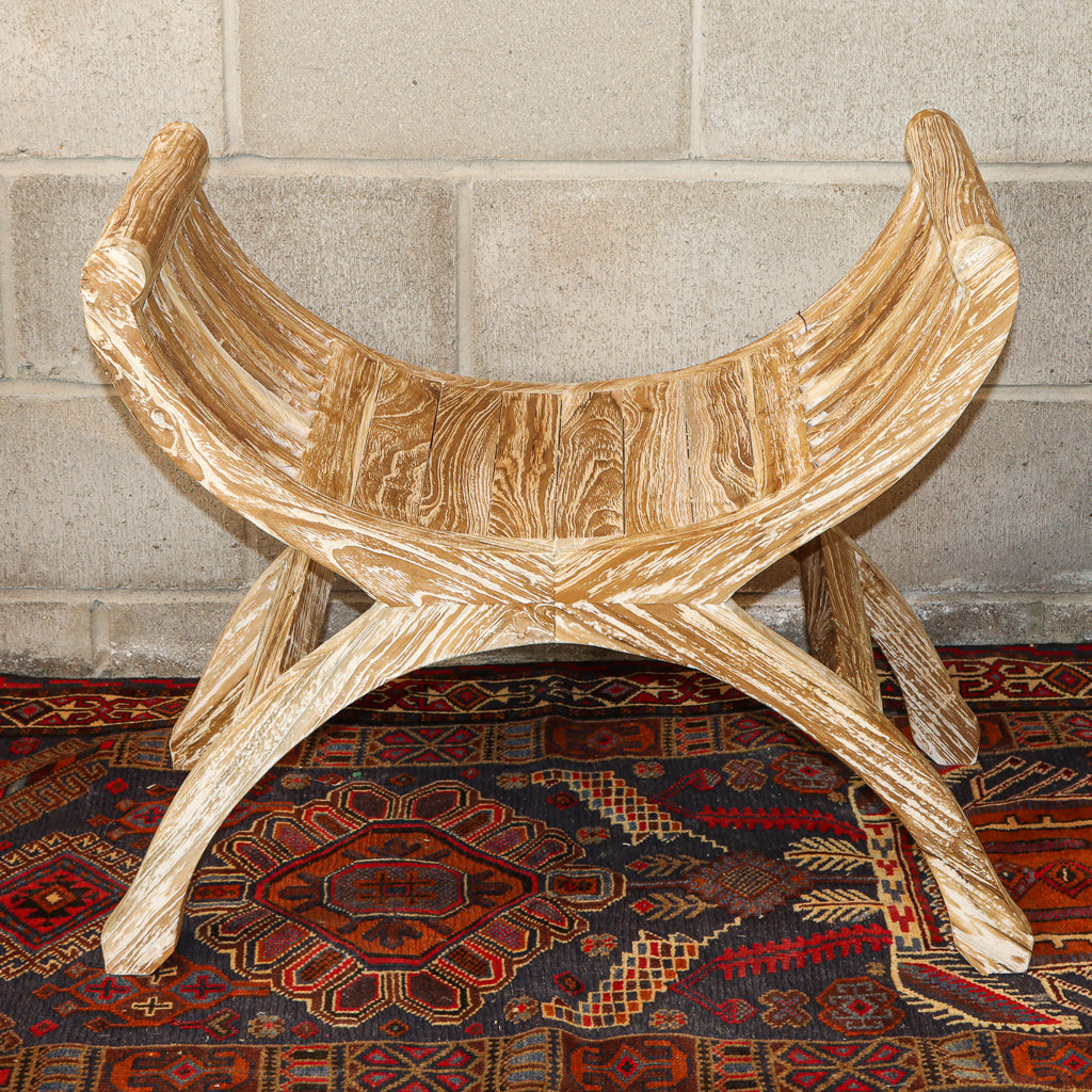 Banc Kartini en teck