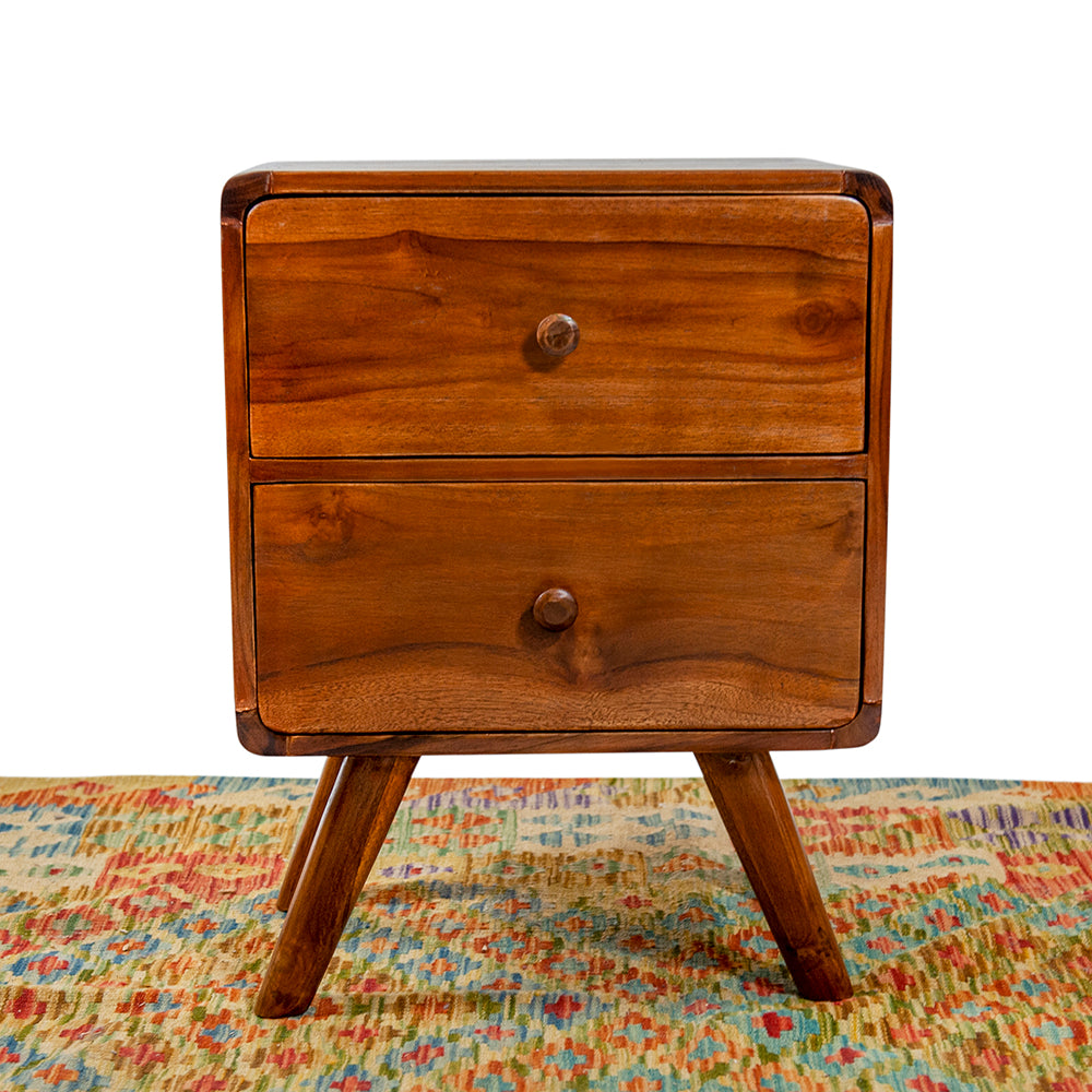 Table de chevet en teck