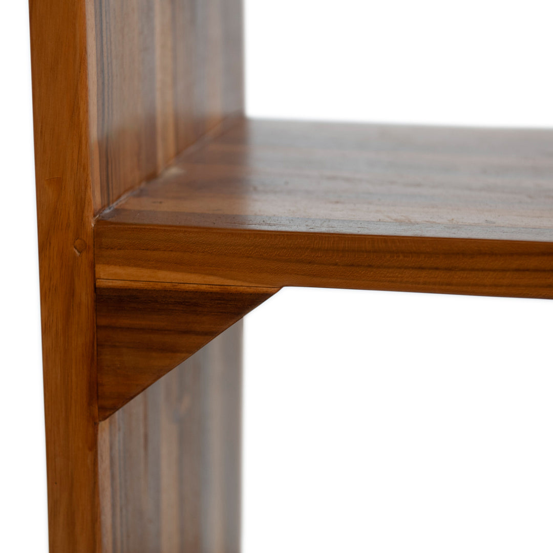 Console en bois de teck