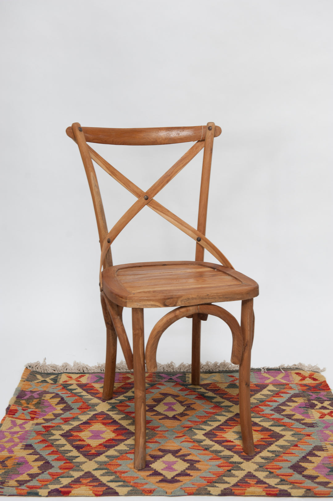 Chaise en teck naturel