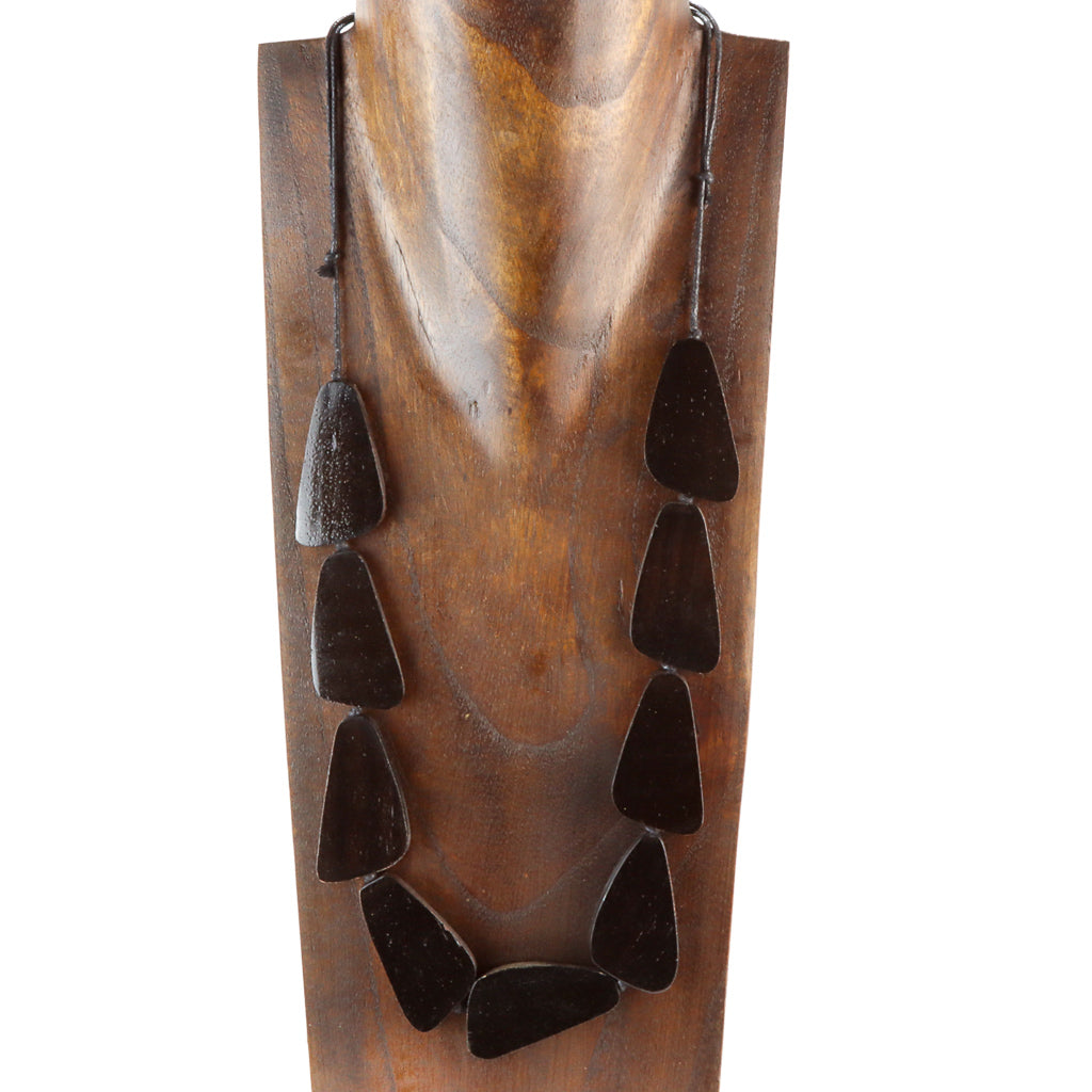 Collier Legian en Bois - Noir