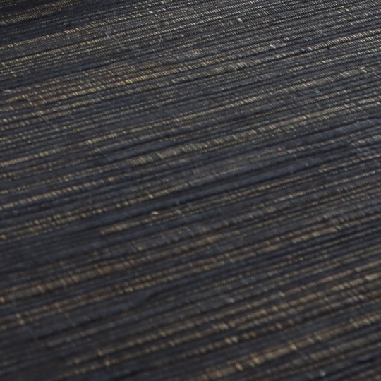 Chemin de Table en Jonc de Mer - Noir