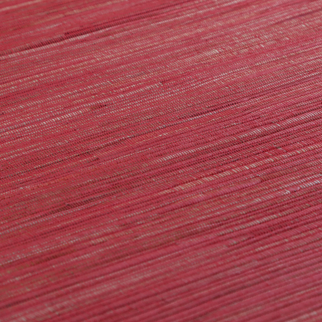 Chemin de Table en Jonc de Mer - Rouge