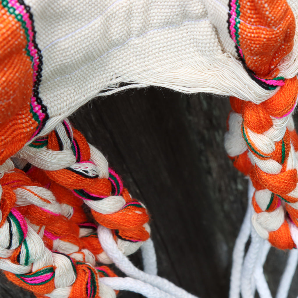 Hamac Double Ecuador - Crème/Orange