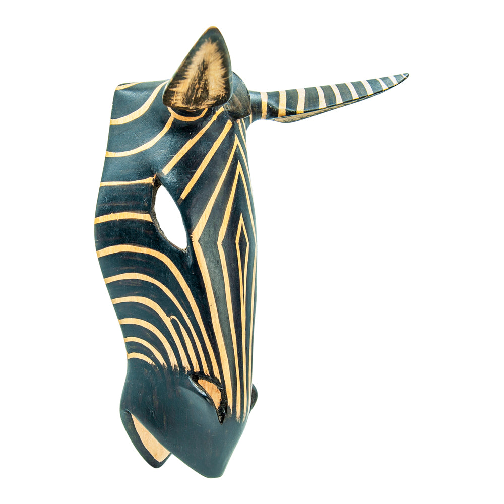 Zebra Mask Large- Kenya