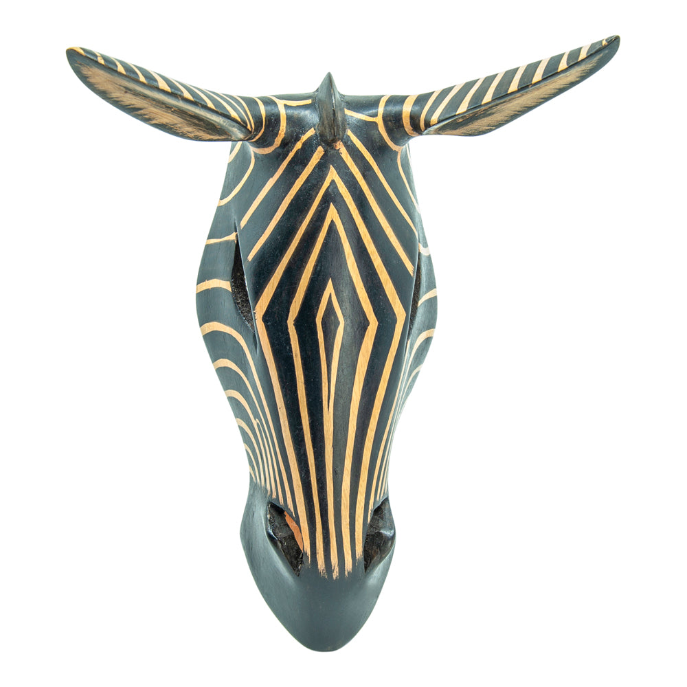 Zebra Mask Large- Kenya