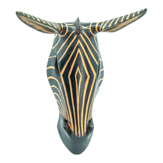 Zebra Mask Large- Kenya