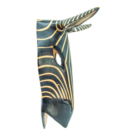 Zebra Mask Large- Kenya