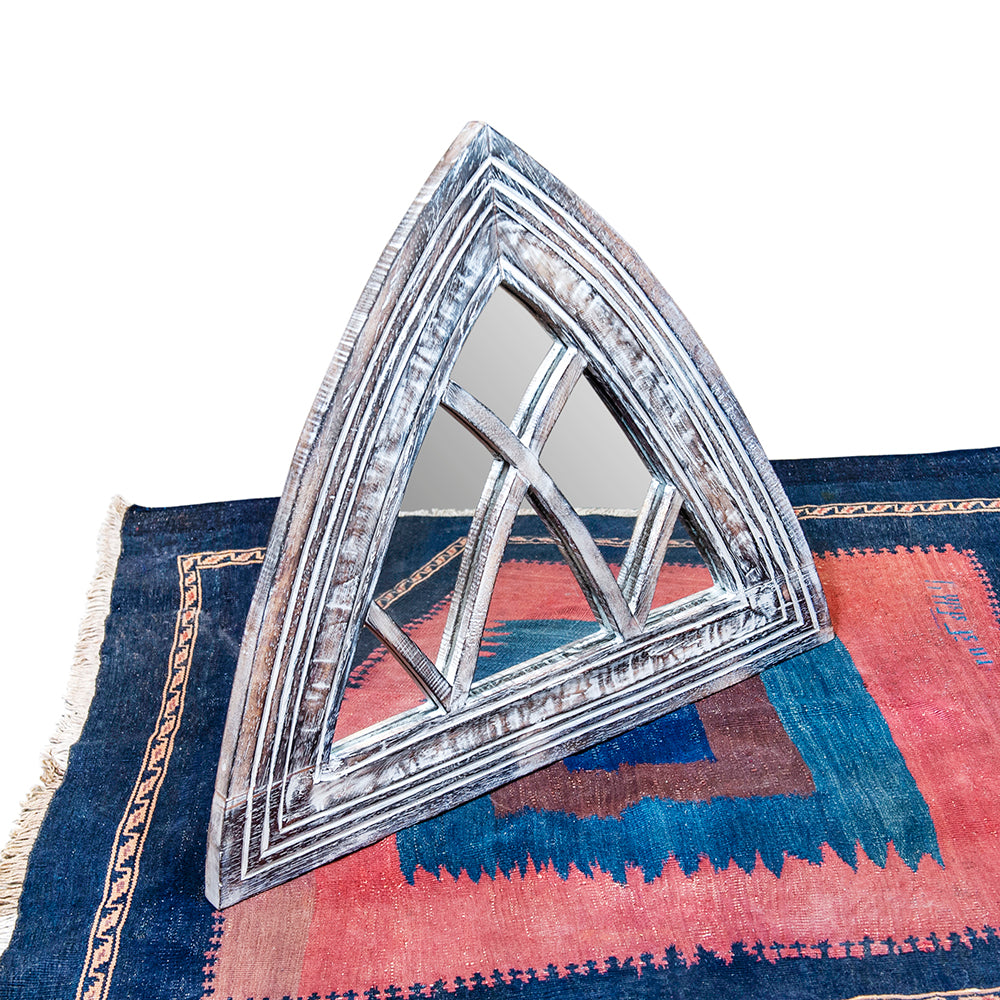 Miroir cathédrale de Bali à trois volets