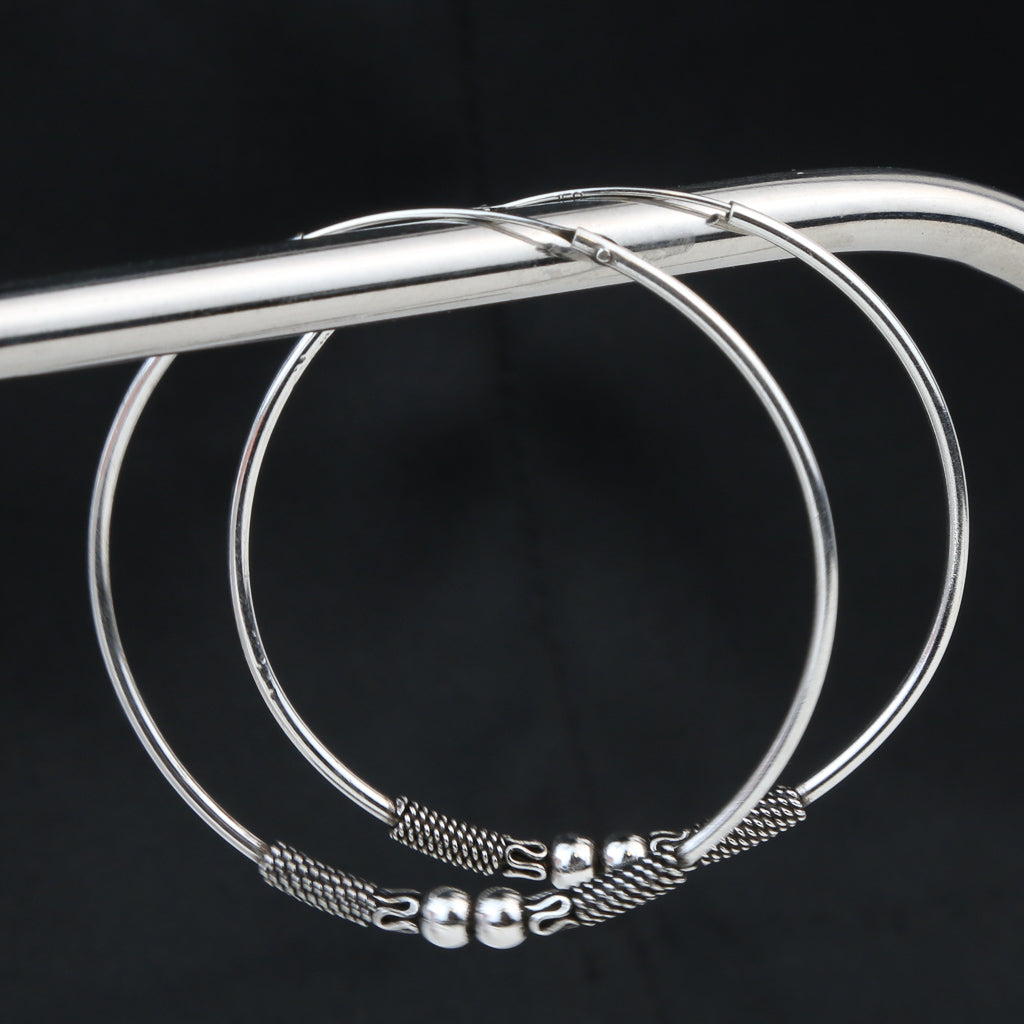 Traditional Hoop Earring (50mm)