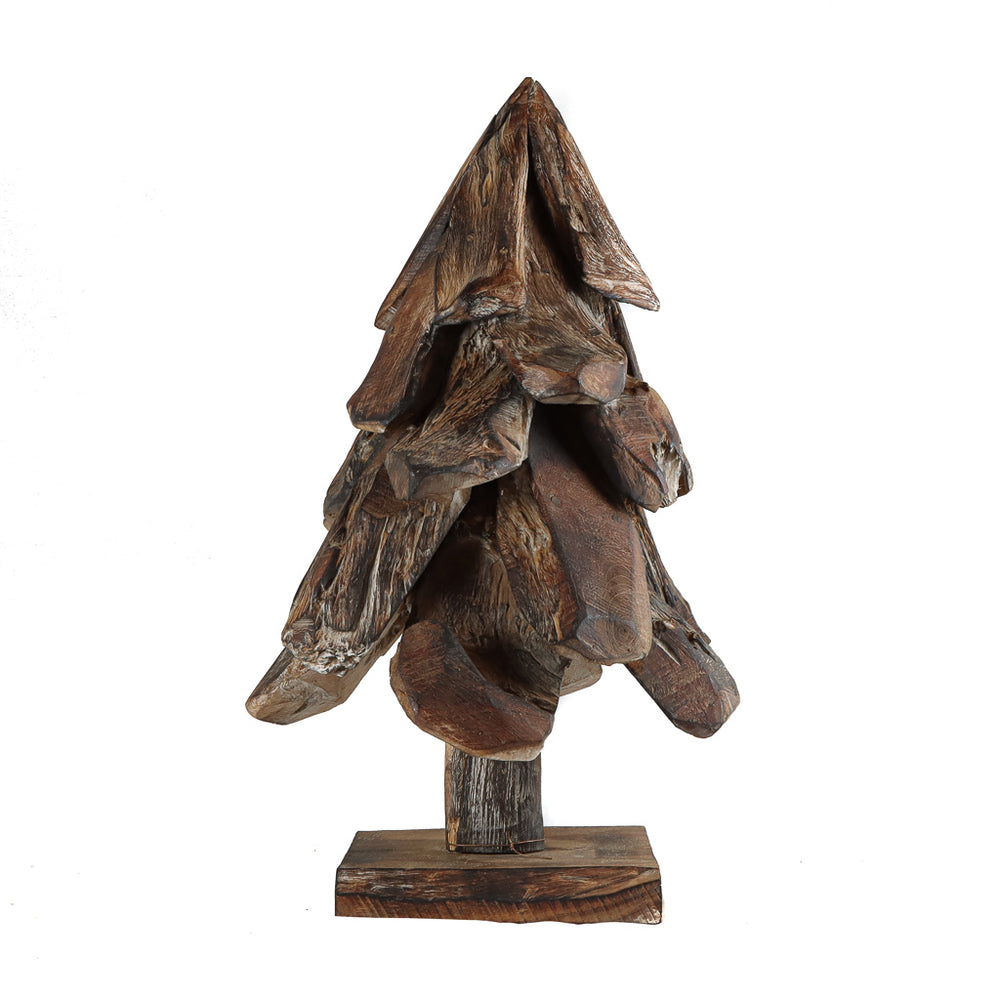 Reclaimed Teak Wood Tree - 30"