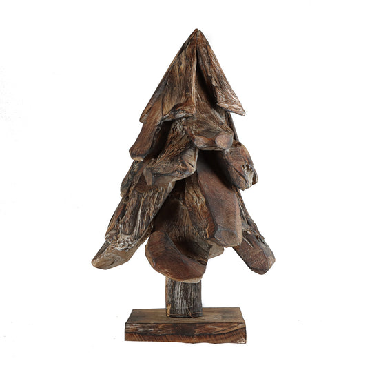 Reclaimed Teak Wood Tree - 30"