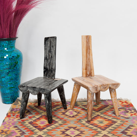 Chaise en teck pour enfants