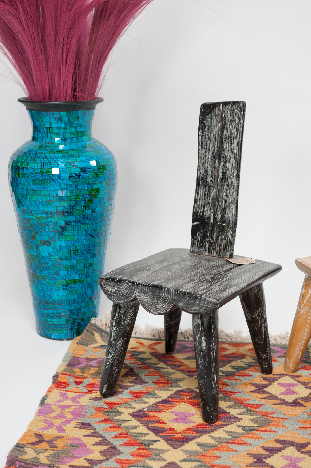 Chaise en teck pour enfants