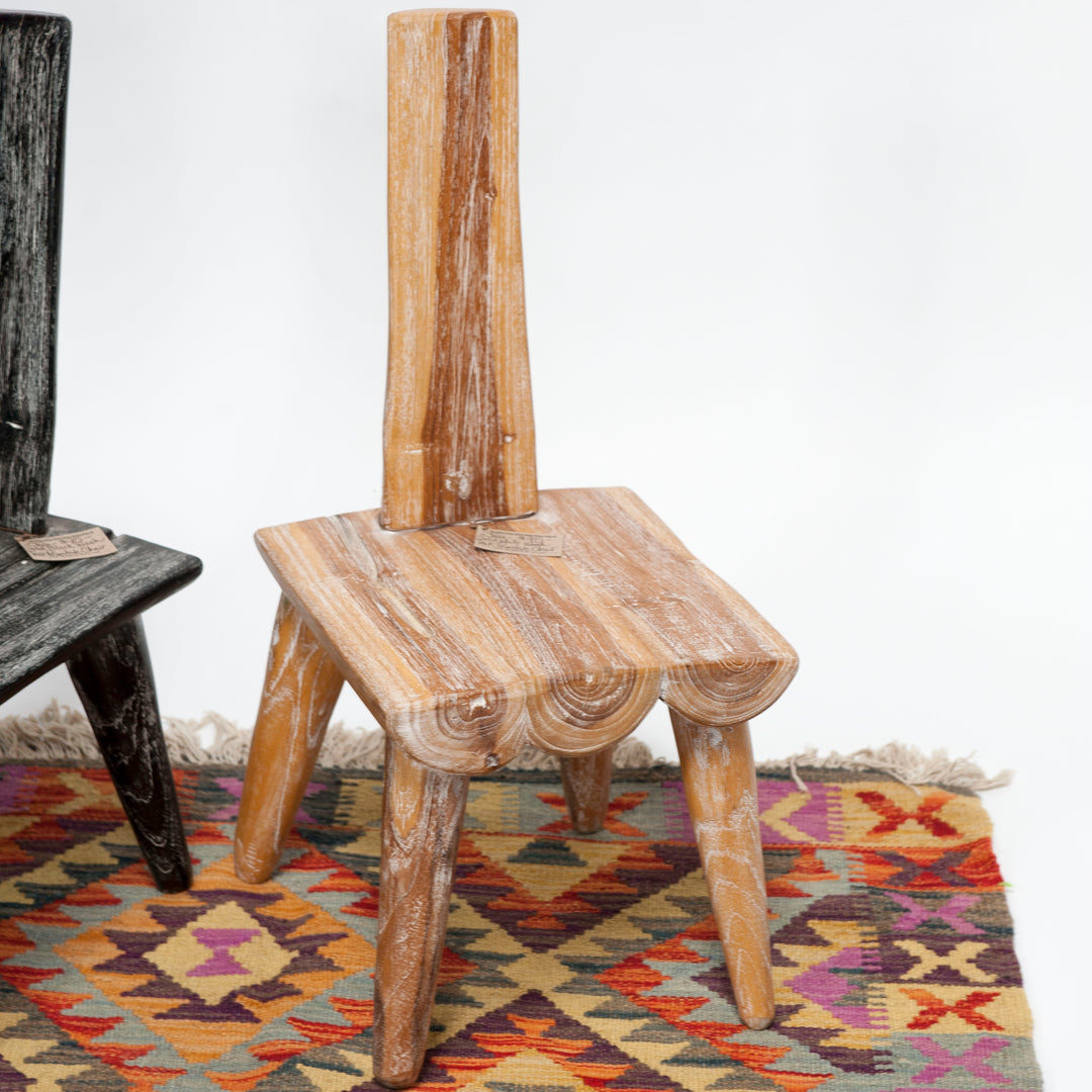 Chaise en teck pour enfants