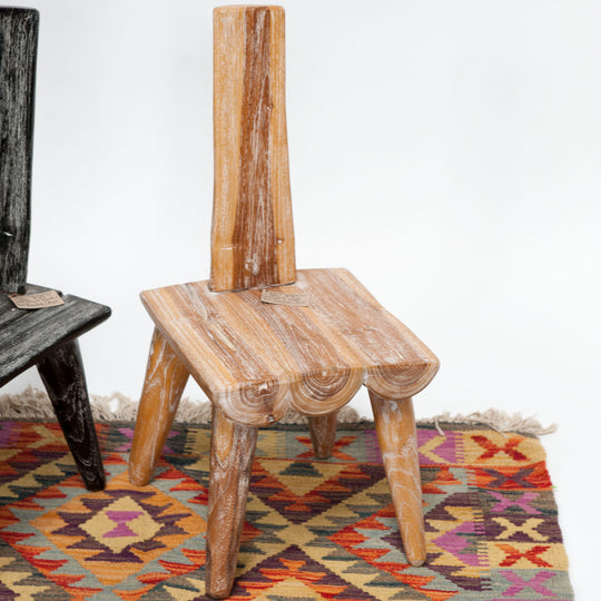 Chaise en teck pour enfants