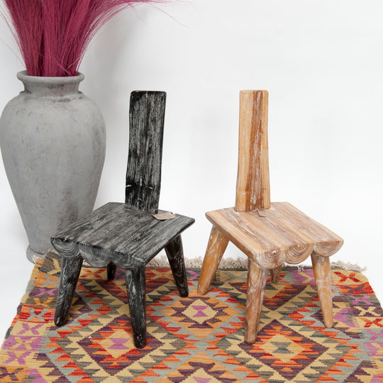 Chaise en teck pour enfants