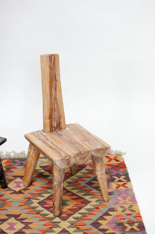 Chaise en teck pour enfants