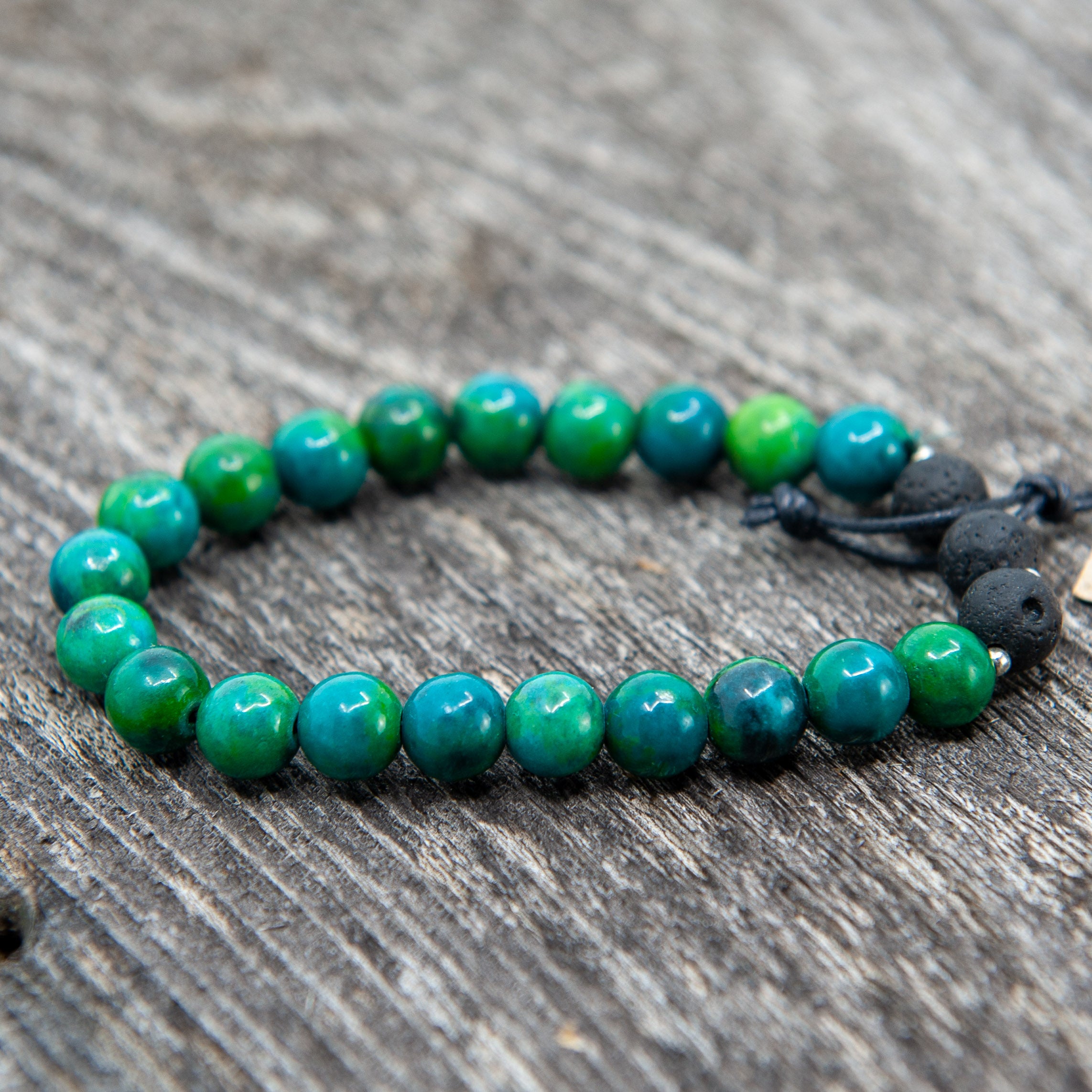 Chrysocolla beads bracelet outlet