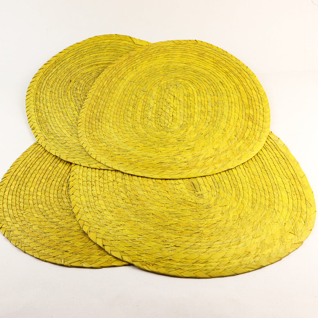 Oval Placemat - Yellow