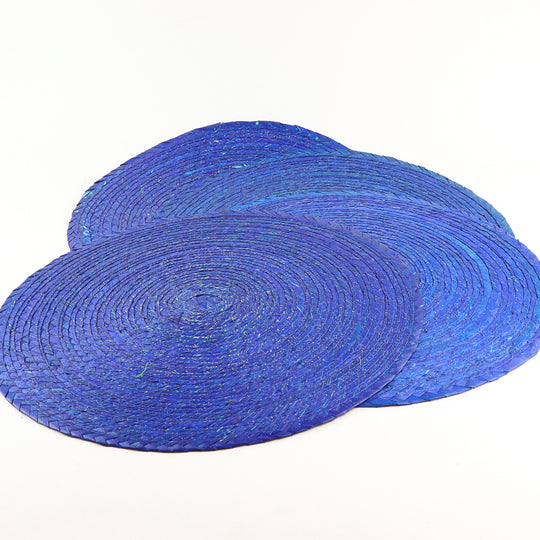 Set de Table Rond - Bleu