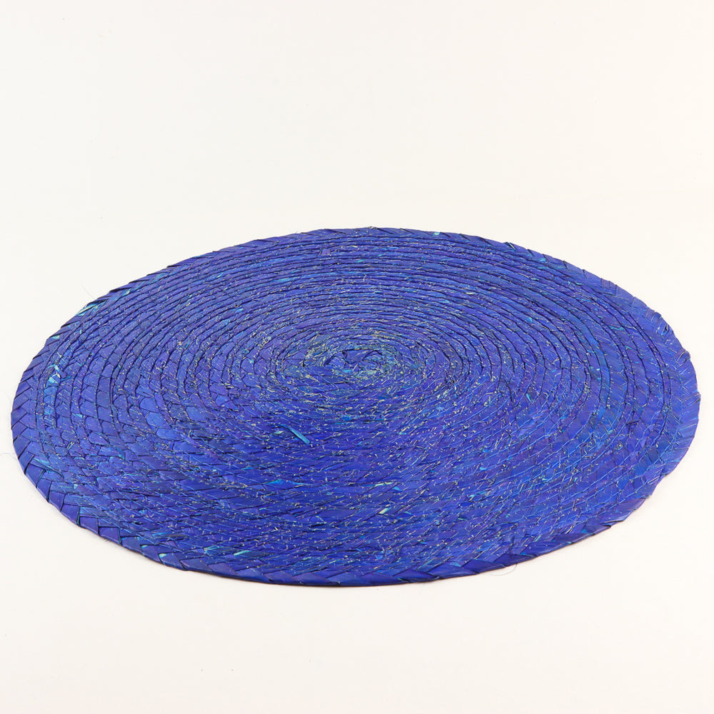 Set de Table Rond - Bleu