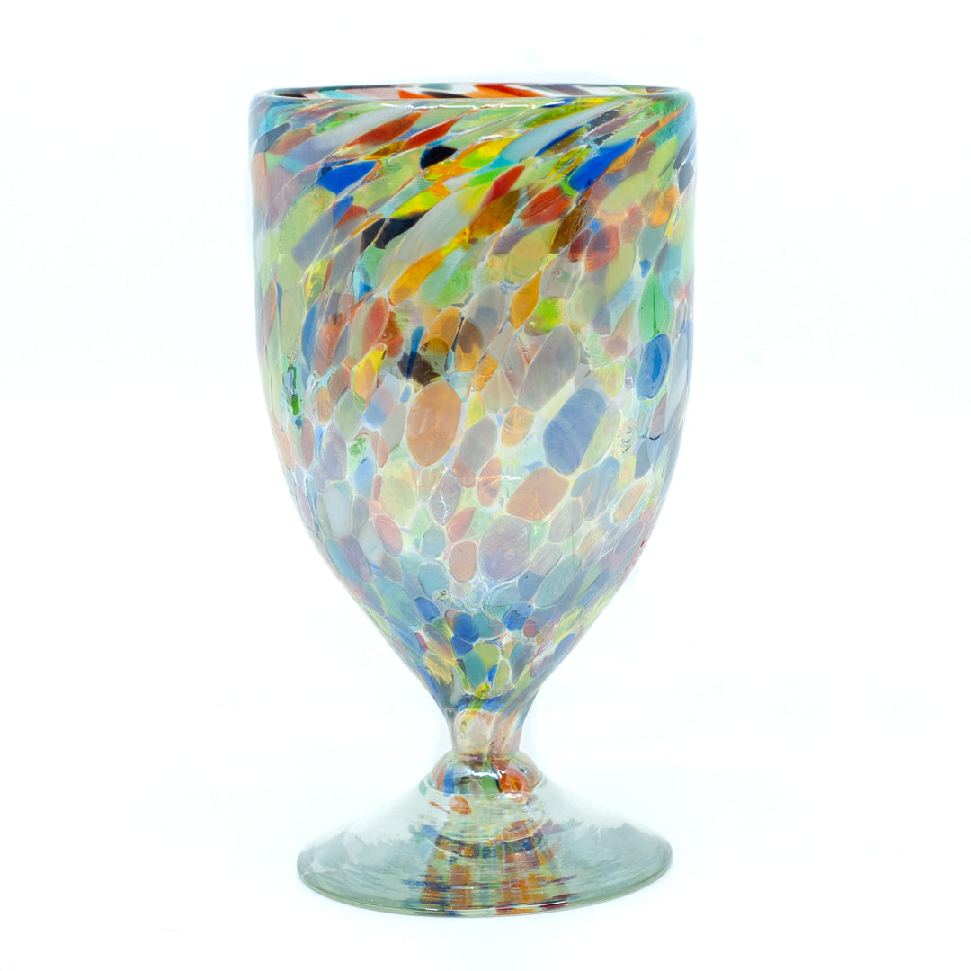 Mexican Ice Tea Glass - Confetti - 6.5"