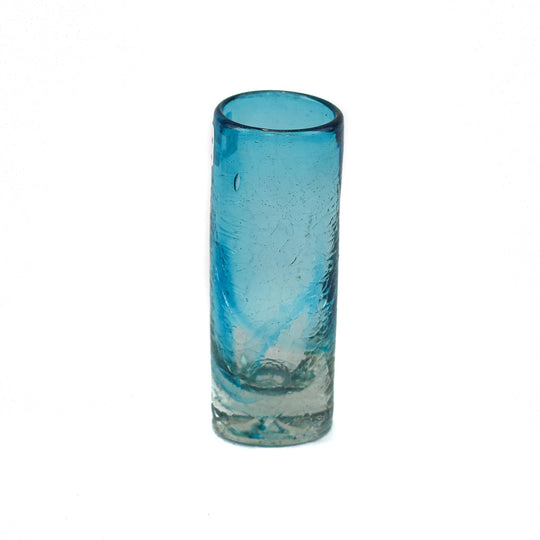 Tequila Shooters - Aqua Crackle - 4"