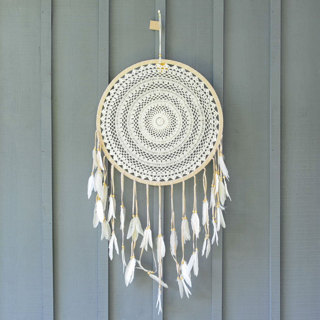 Macrame Dreamcatcher Wall Hanging- Large