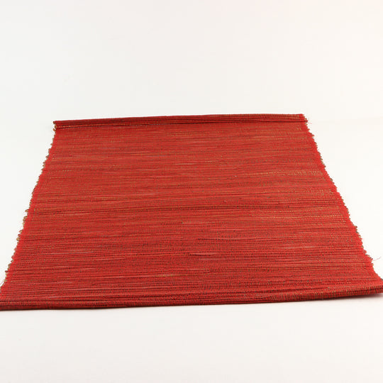 Sets de Table en Jonc de Mer - Lot de 6 - Rouge