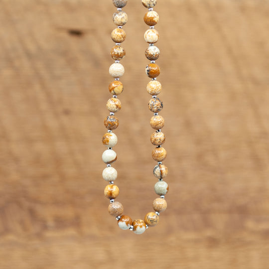 Picture Jaspe Mala Perles - 6mm