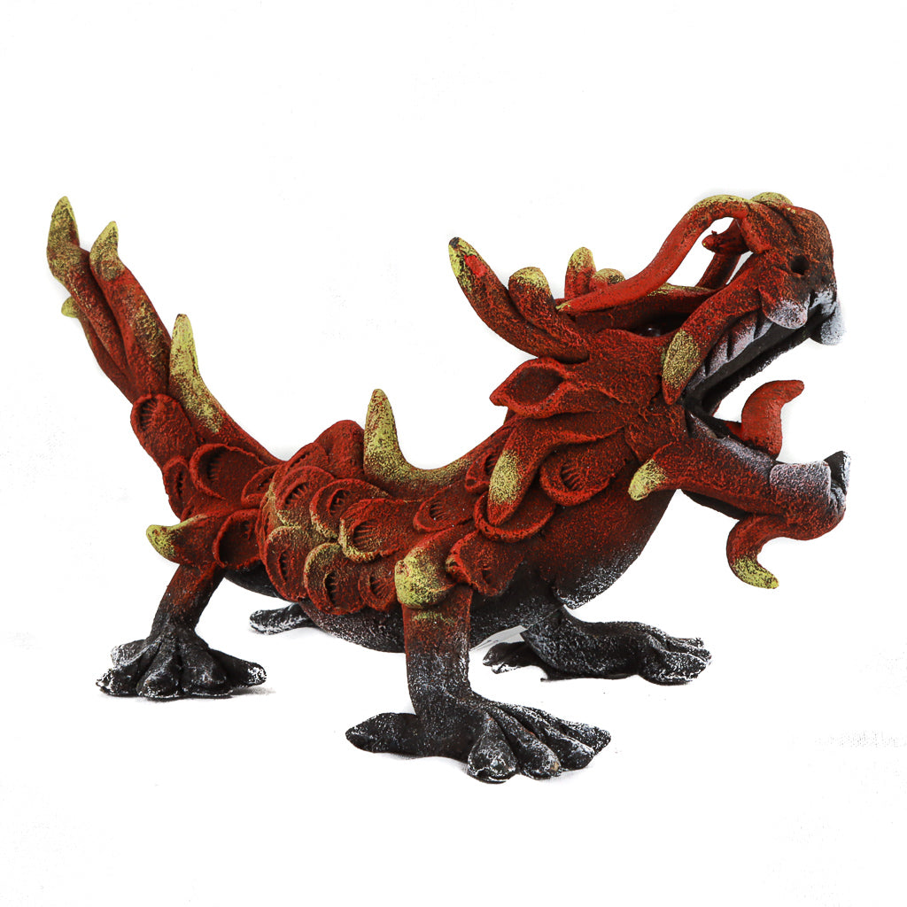 Dragon sciure moyen - à quatre pattes (noir)