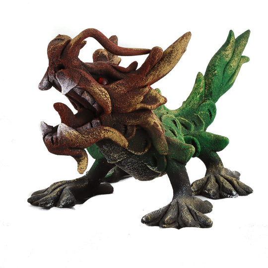 Dragon sciure moyen - à quatre pattes (noir)